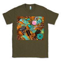 Army Green hair tech Classic Tee - AdoDesignShop