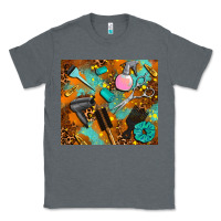 Charcoal Heather hair tech Classic Tee - AdoDesignShop