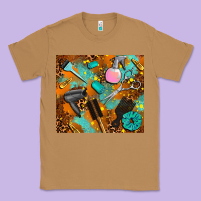 Hair Tech Classic Tee Designed By Adodesignshop