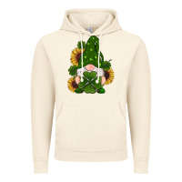 Vintage Artic st patricks day shamrock gnomes  sunflowers Vintage Hoodie - RanaPortraitStore