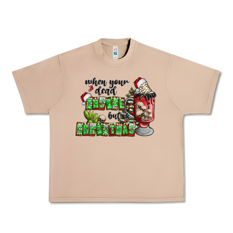 When Your  Dead Insıde But Is Christmas Urban Heavy Tee by CowhideDigitalArt | Teevron