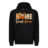 Black home sweet home Premium Hoodie - BundleAndBundleShop