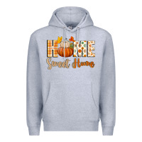 Heather Grey home sweet home Premium Hoodie - BundleAndBundleShop