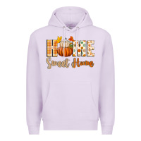 Lilac home sweet home Premium Hoodie - BundleAndBundleShop