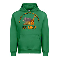 Emerald In a World Where You Can Be Anything Bee Kind Urban Hoodie - Bettercallsaul