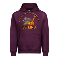 Mauve Wine In a World Where You Can Be Anything Bee Kind Urban Hoodie - Bettercallsaul