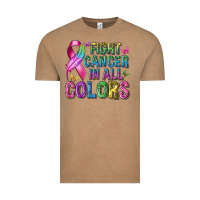 Vintage Coffee fight cancer in all colors Vintage Tee - texasbilliewilder