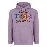 Oh The Places You Will Go Heavyweight Hoodie | Teevron