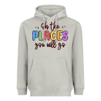 Moon Dust oh the places you will go Heavyweight Hoodie - MaliasSmallBusiness