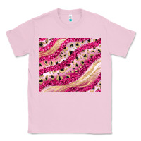 Bubblegum Pink pink glitter Classic Tee - JahusDesignShop