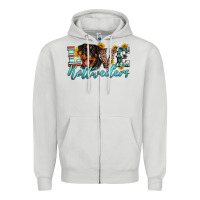 Dove Grey love rottweilers Zipper Hoodie - Artiststas