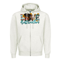 Oatmeal Heather love rottweilers Zipper Hoodie - Artiststas