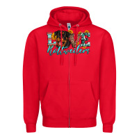 Red love rottweilers Zipper Hoodie - Artiststas