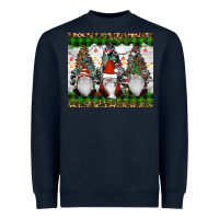 Navy gnomes Christmas Heavyweight Sweatshirt - RanaPortraitStore