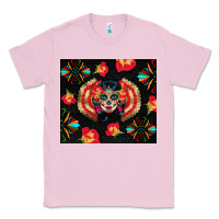 Bubblegum Pink sugar skull tumbler Classic Tee - BundleAndBundleShop