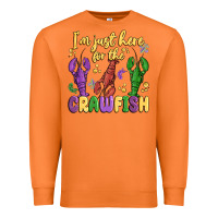 Carrot i'm just here for the crawfish Premium Sweatshirt - MaliasSmallBusiness