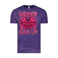 Cloud Purple never give up cancer Vintage Tee - texasbilliewilder