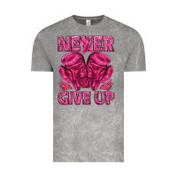 Never Give Up Cancer Vintage Tee | Teevron