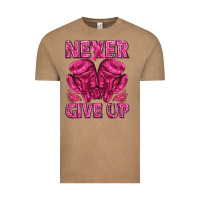 Vintage Coffee never give up cancer Vintage Tee - texasbilliewilder