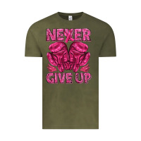 Vintage Olive never give up cancer Vintage Tee - texasbilliewilder
