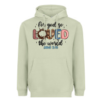 Matcha for god so loved the world Heavyweight Hoodie - MaliasSmallBusiness