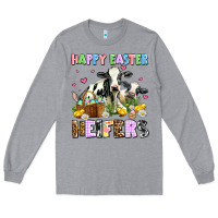 Happy Easter Heifer's Long Sleeve Tee | Teevron