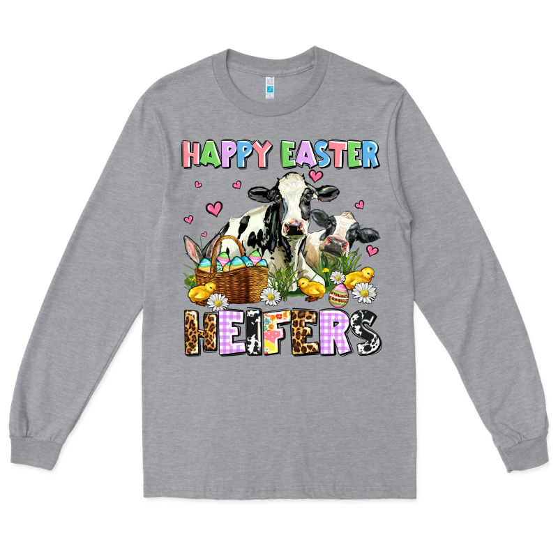 Happy Easter Heifer's Long Sleeve Tee by AdoDesignShop | Teevron