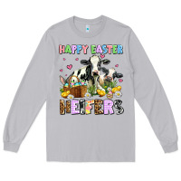 Moon Dust happy easter heifer's Long Sleeve Tee - AdoDesignShop