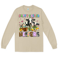 Mushroom happy easter heifer's Long Sleeve Tee - AdoDesignShop