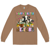 Toasted Coconut happy easter heifer's Long Sleeve Tee - AdoDesignShop