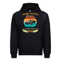 Black Vintage 50th Birthday I'm Not Old I'm A Classic Born In 1970 Urban Hoodie - Bettercallsaul