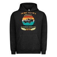 Pigment Black Vintage 50th Birthday I'm Not Old I'm A Classic Born In 1970 Urban Hoodie - Bettercallsaul