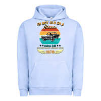 Pigment Grape Ice Vintage 50th Birthday I'm Not Old I'm A Classic Born In 1970 Urban Hoodie - Bettercallsaul