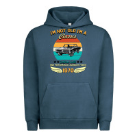 Pigment Midnight Navy Vintage 50th Birthday I'm Not Old I'm A Classic Born In 1970 Urban Hoodie - Bettercallsaul