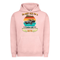 Pigment Salmon Vintage 50th Birthday I'm Not Old I'm A Classic Born In 1970 Urban Hoodie - Bettercallsaul