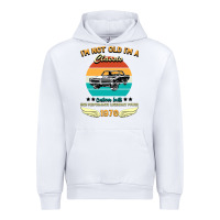 White Vintage 50th Birthday I'm Not Old I'm A Classic Born In 1970 Urban Hoodie - Bettercallsaul