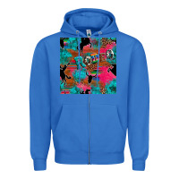 True Royal western rodeo seamless Zipper Hoodie - Artiststas