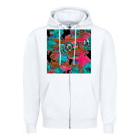 White western rodeo seamless Zipper Hoodie - Artiststas