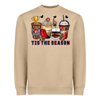 Mushroom tis' the season american football coffee cups Heavyweight Sweatshirt - Zillion Design Studio