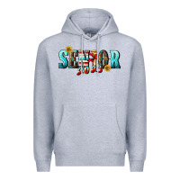 Heather Grey senior 2023 Premium Hoodie - BundleAndBundleShop