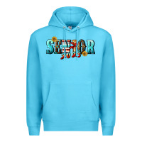 Ocean Blue senior 2023 Premium Hoodie - BundleAndBundleShop