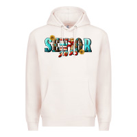 Pale Pink senior 2023 Premium Hoodie - BundleAndBundleShop