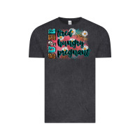 Vintage Black super tired super hungry super pregnant Vintage Tee - Zillion Design Studio