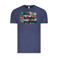 Vintage Denim super tired super hungry super pregnant Vintage Tee - Zillion Design Studio
