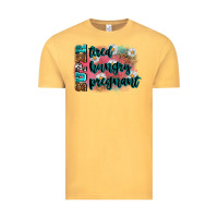 Vintage Mustard super tired super hungry super pregnant Vintage Tee - Zillion Design Studio