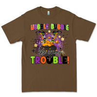 Cacao kids halloween hubble bubble here comes trouble Premium Tee - BarkalooDesign