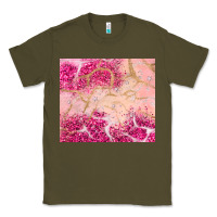 Army Green pink glitter Classic Tee - JahusDesignShop