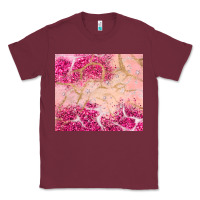 Burgundy pink glitter Classic Tee - JahusDesignShop