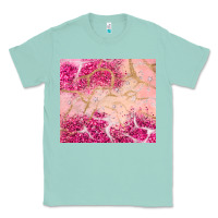 Seafoam pink glitter Classic Tee - JahusDesignShop