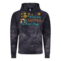 Cloud Black a lot can happen in three days Vintage Hoodie - Zillion Design Studio
